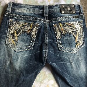 Miss me size 32 jean/capris perfect condition